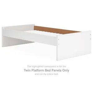 Onita Twin Platform Bed Panels