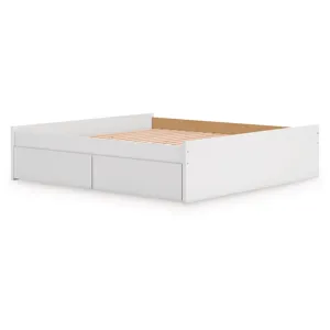 Onita King Platform Bed with 2 Side Storage