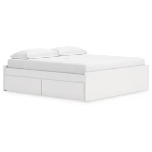 Onita King Platform Bed with 2 Side Storage