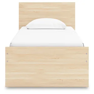 Onita Twin Panel Platform Bed with 1 Side Storage