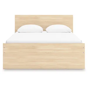 Onita Queen Panel Platform Bed with 1 Side Storage