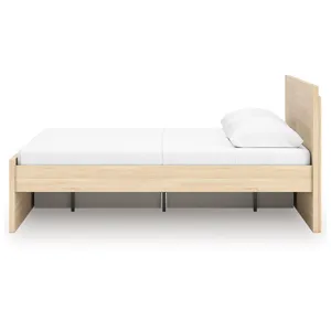 Onita Queen Panel Platform Bed with 1 Side Storage