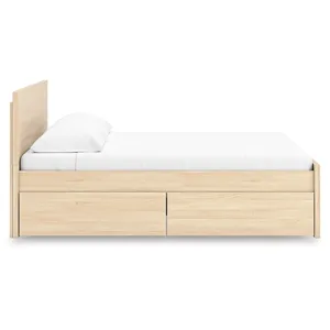 Onita King Panel Platform Bed with Storage