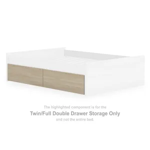Onita Twin/Full Double Drawer Storage