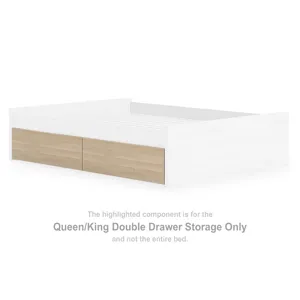 Onita Queen/King Double Drawer Storage