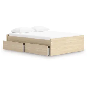 Onita Queen Platform Bed with 1 Side Storage