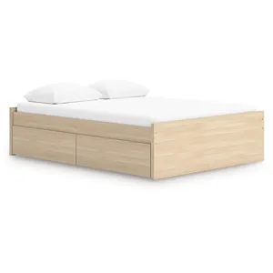 Onita Queen Platform Bed with 1 Side Storage