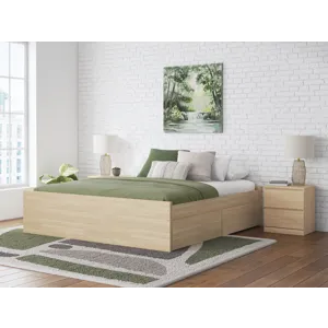Onita King Platform Bed with 2 Side Storage