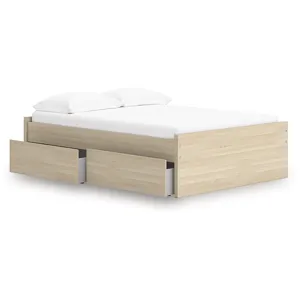 Onita Full Platform Bed with 2 Side Storage