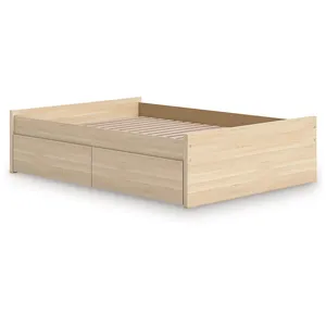 Onita Full Platform Bed with 1 Side Storage