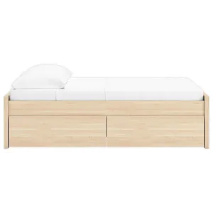 Onita Full Platform Bed with 1 Side Storage