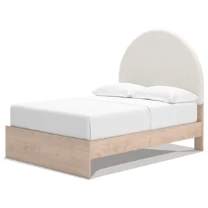 Arloster Full Upholstered Panel Bed with Storage