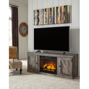 Wynnlow 60" TV Stand with Electric Fireplace