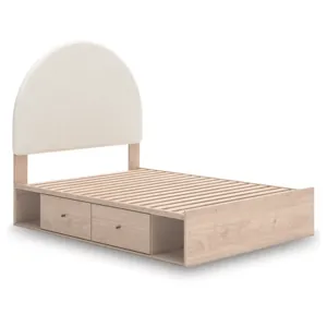 Arloster Full Upholstered Panel Bed with Storage