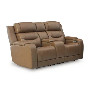 Knightington Power Reclining Loveseat with Audio Seating