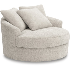 Snodoodle Oversized Swivel Accent Chair