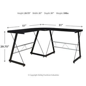 Mallistron Home Office L-Desk