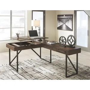 Starmore Home Office Desk with Return