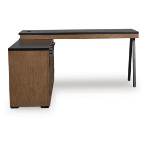 Kallari Credenza with Desk Return