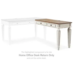 Realyn Home Office Desk Return