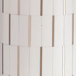 White/Gold Finish