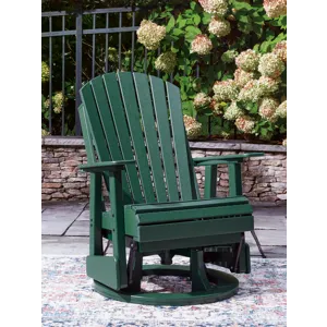 Hyland Wave Outdoor Swivel Glider Chair