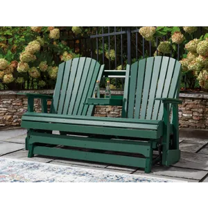 Shell Beach Outdoor Loveseat Glider