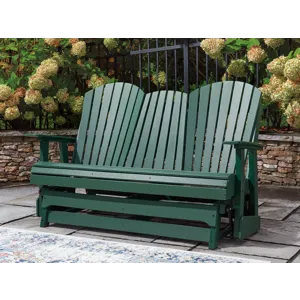 Shell Beach Outdoor Loveseat Glider