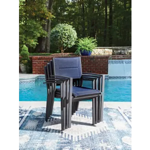 Rocky Creek Outdoor Sling Arm Chair (Set of 4)