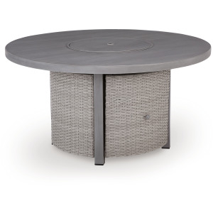 Half Moon Beach Outdoor Fire Pit Table