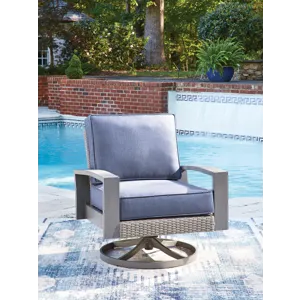 Dillon Beach Outdoor Swivel Lounge Chair with Cushion