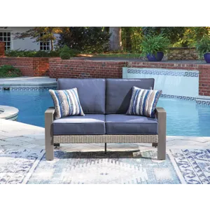 Half Moon Beach Outdoor Loveseat with Cushion