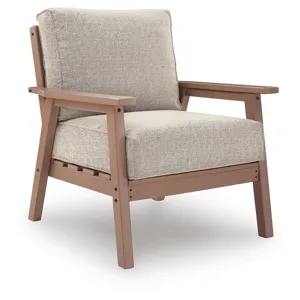 Cliffs Beach Outdoor Lounge Chair with Cushion (Set of 2)