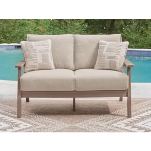 Cliffs Beach Outdoor Loveseat with Cushion