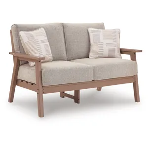 Cliffs Beach Outdoor Loveseat with Cushion