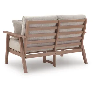 Cliffs Beach Outdoor Loveseat with Cushion
