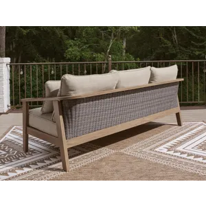 Francis Beach Outdoor Sofa with Cushion