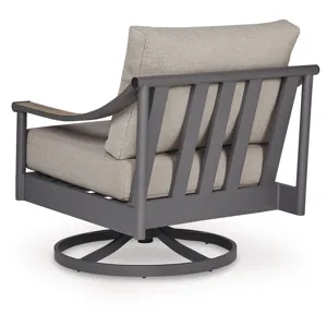 North Island Outdoor Swivel Lounge with Cushion