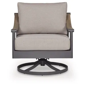 North Island Outdoor Swivel Lounge with Cushion