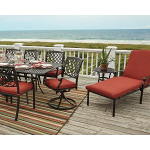 Tanglevale Swivel Chair with Cushion (Set of 2)