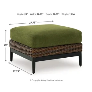 Horizon Hall Outdoor Sofa, 2 Lounge Chairs and 2 Ottomans