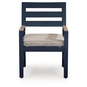 Mabry Shores Outdoor Arm Chair with Cushion (Set of 2)