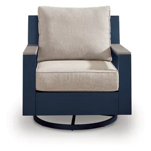 Mabry Shores Outdoor Swivel Glider Chair with Cushion
