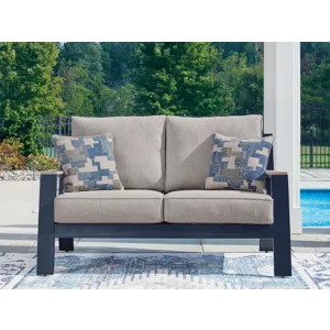 East Beach Outdoor Loveseat with Cushion