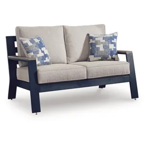 East Beach Outdoor Loveseat with Cushion