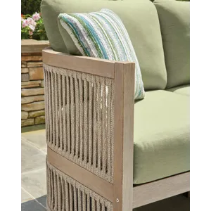 Serena Shores Outdoor Sofa with Cushion