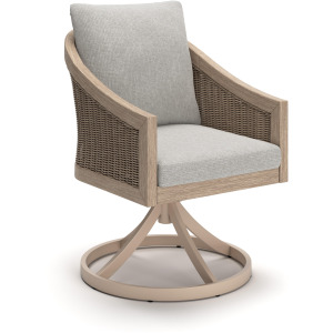 Alden Peak Outdoor Swivel Chair (Set of 2)