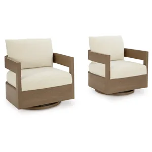 Serene Bay Outdoor Swivel Glider Chair with Cushion