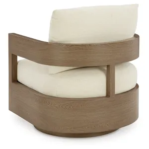 Serene Bay Outdoor Swivel Glider Chair with Cushion