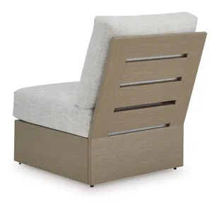 Kimpton Isle Outdoor Armless Chair with Cushion